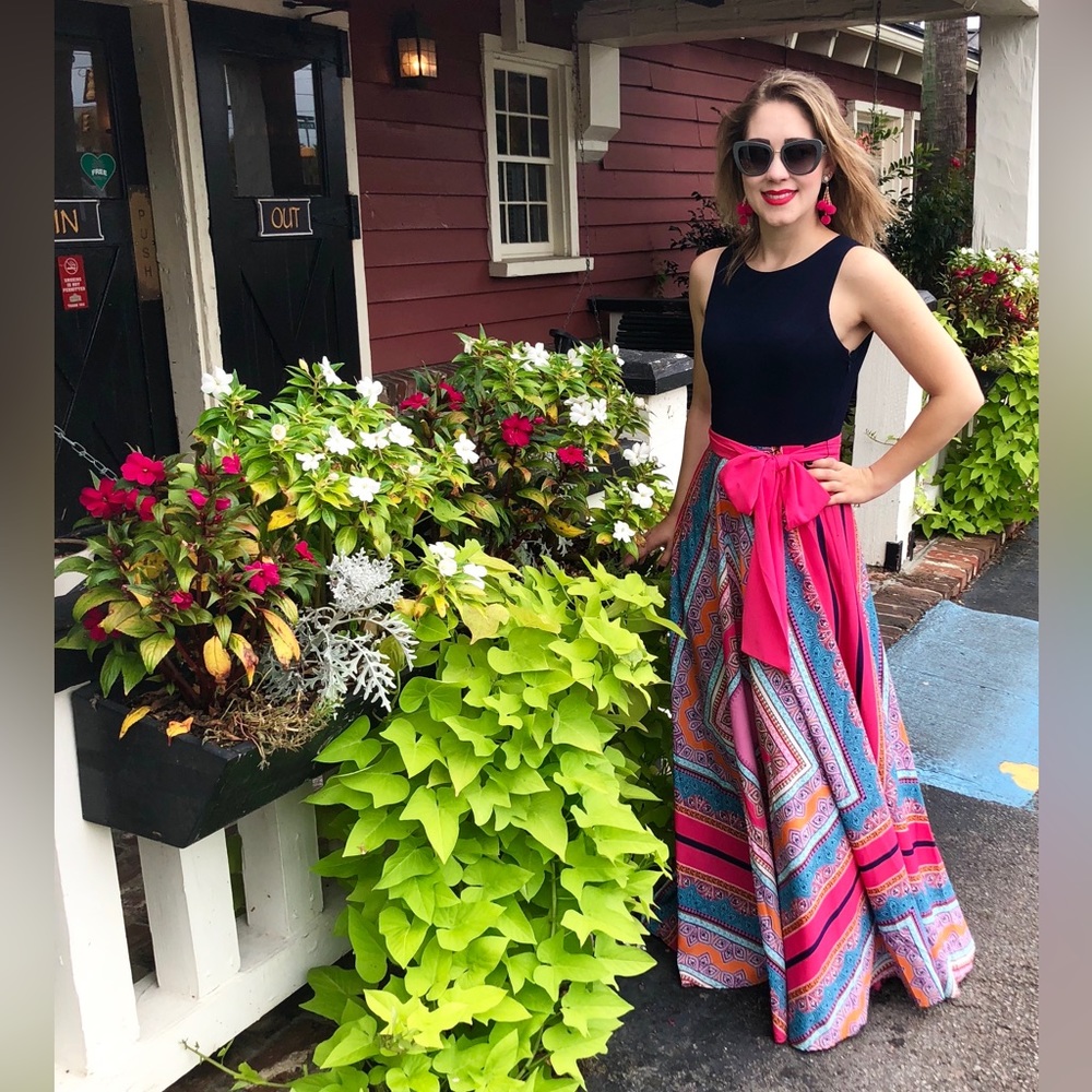 Eliza J maxi dress